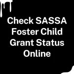 Check SASSA Foster Child Grant Status Online